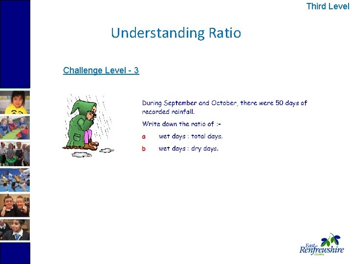 Third Level Understanding Ratio Challenge Level - 3 