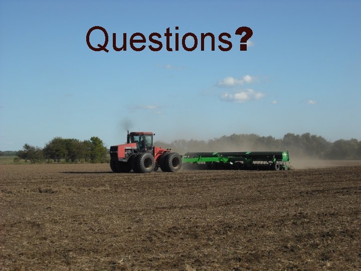 Questions? 