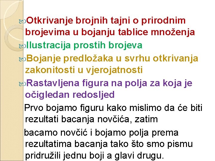  Otkrivanje brojnih tajni o prirodnim brojevima u bojanju tablice množenja Ilustracija prostih brojeva