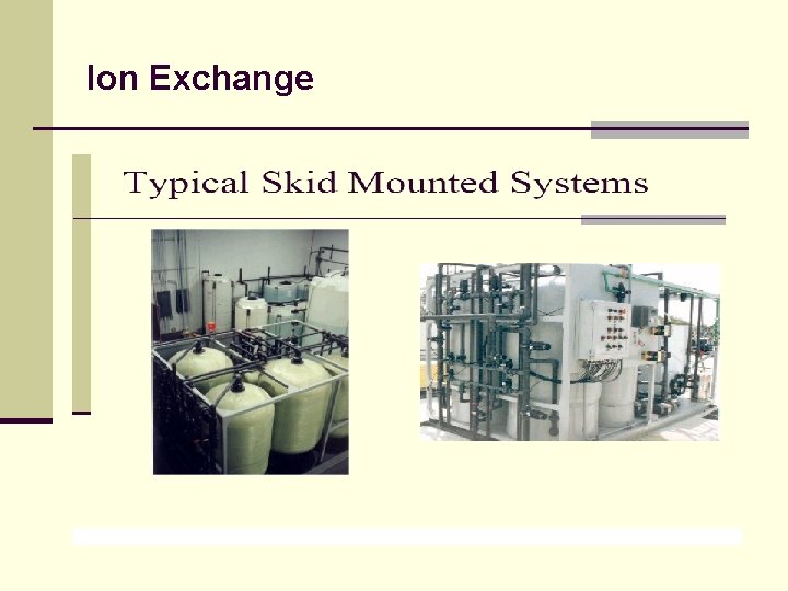 Ion Exchange 