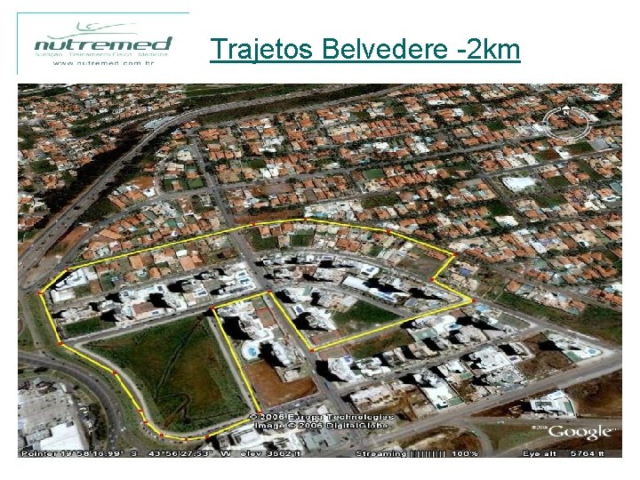 Trajetos Belvedere -2 km 