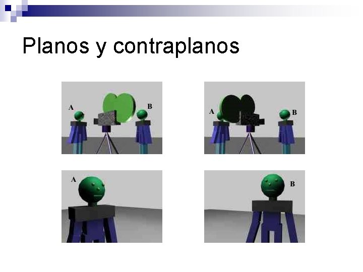 Planos y contraplanos 