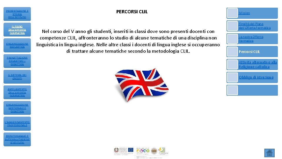 PRESENTAZIONE E STORIA DELL’ISTITUTO IL PIANO DELL’OFFERTA FORMATIVA ORGANIZZAZIONE SCOLASTICA PROGETTAZIONE EDUCATIVO – DIDATTICA