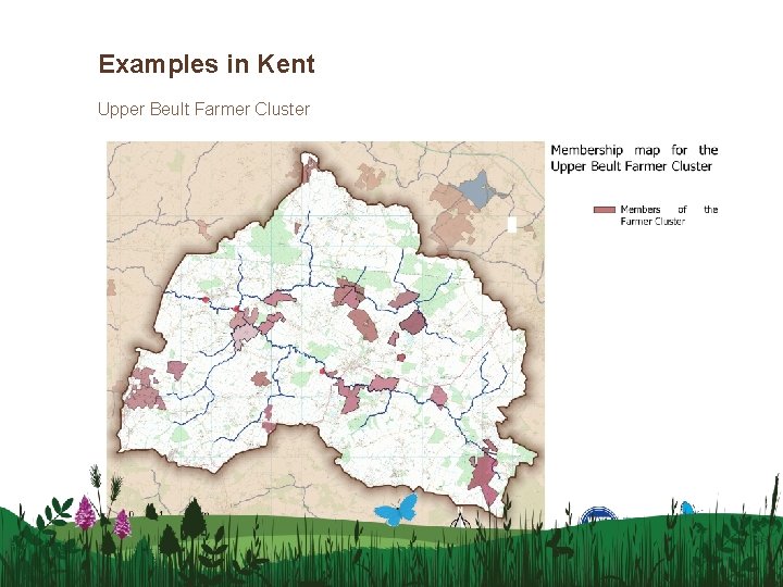 Examples in Kent Upper Beult Farmer Cluster 