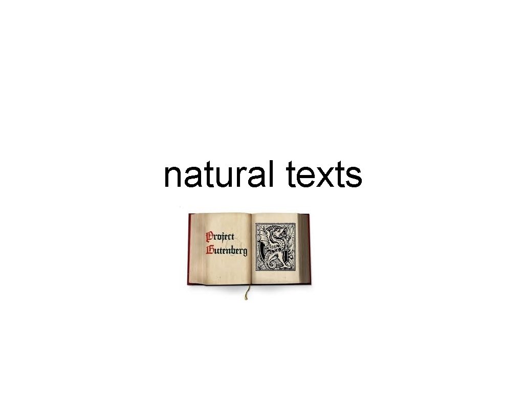 natural texts 