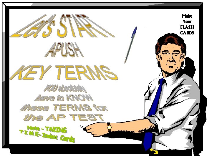 Make Your FLASH CARDS 