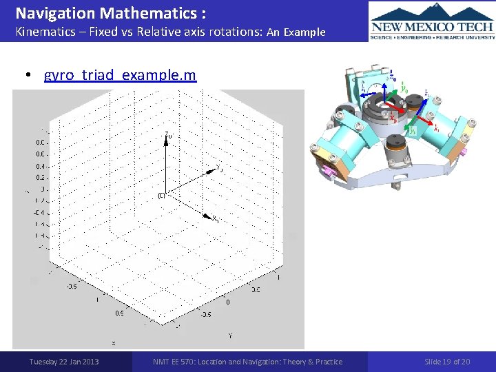 Navigation Mathematics : Kinematics – Fixed vs Relative axis rotations: An Example • gyro_triad_example.