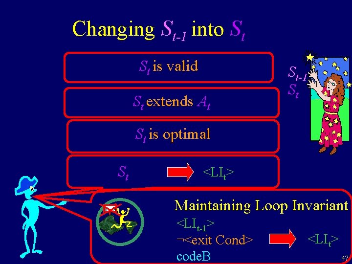 Changing St-1 into St St is valid St extends At St-1 St St is