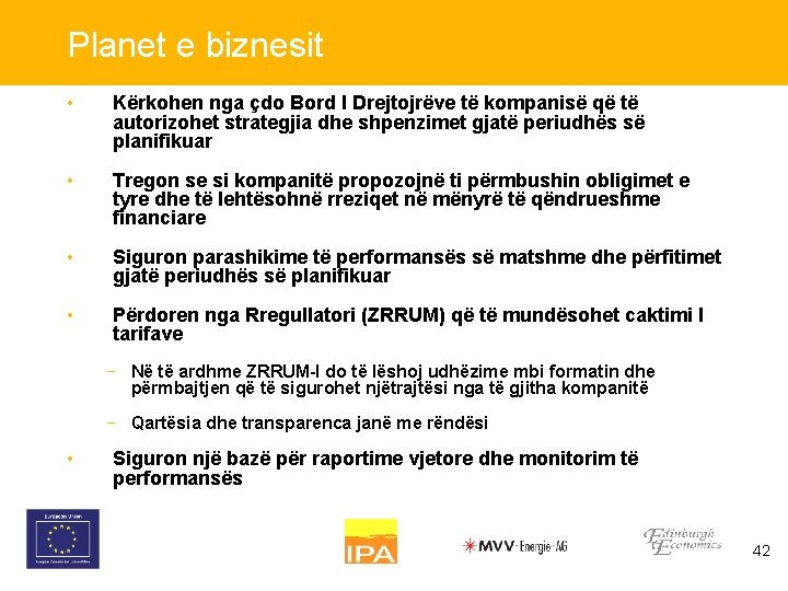 Planet e biznesit • Kërkohen nga çdo Bord I Drejtojrëve të kompanisë që të