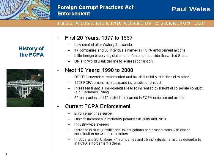 Foreign Corrupt Practices Act Enforcement P A U L, W E I S S,