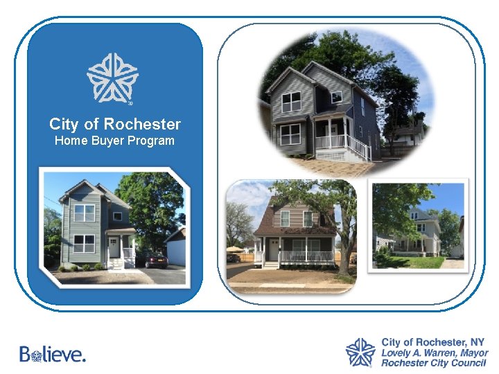 City of Rochester Home Buyer Program 