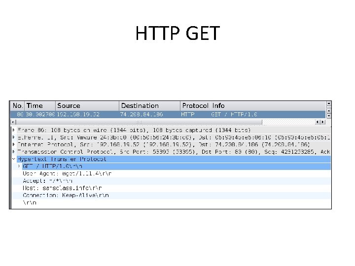 HTTP GET 