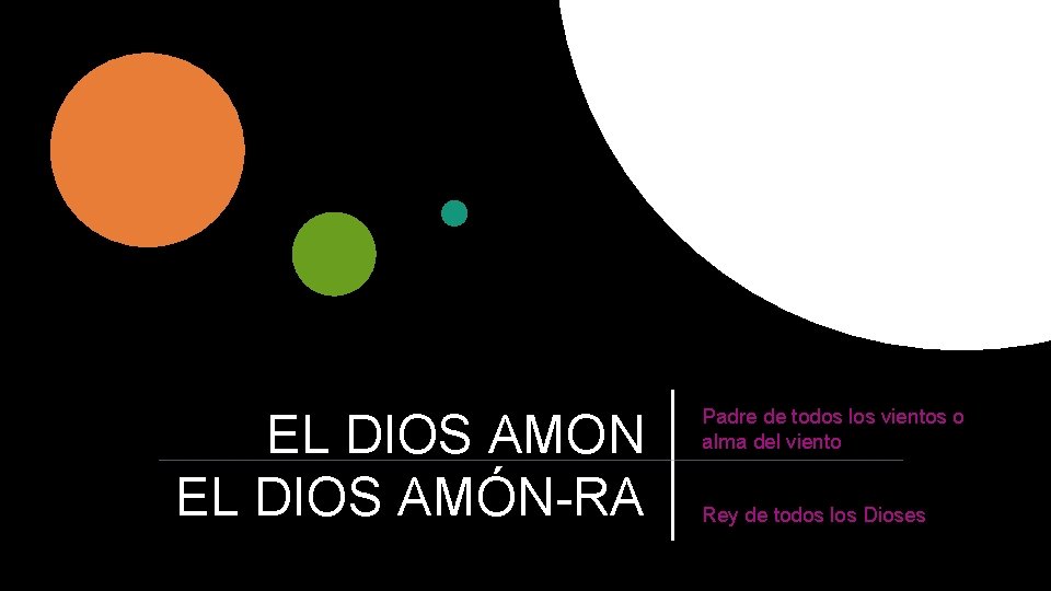 EL DIOS AMON EL DIOS AMÓN-RA Padre de todos los vientos o alma del EL DIOS AMON EL DIOS AMÓN-RA Padre de todos los vientos o alma del