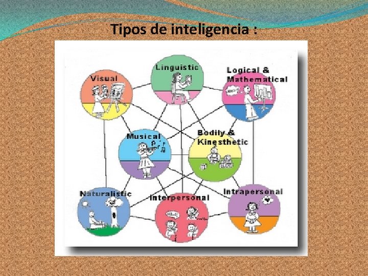 Tipos de inteligencia : Tipos de inteligencia :