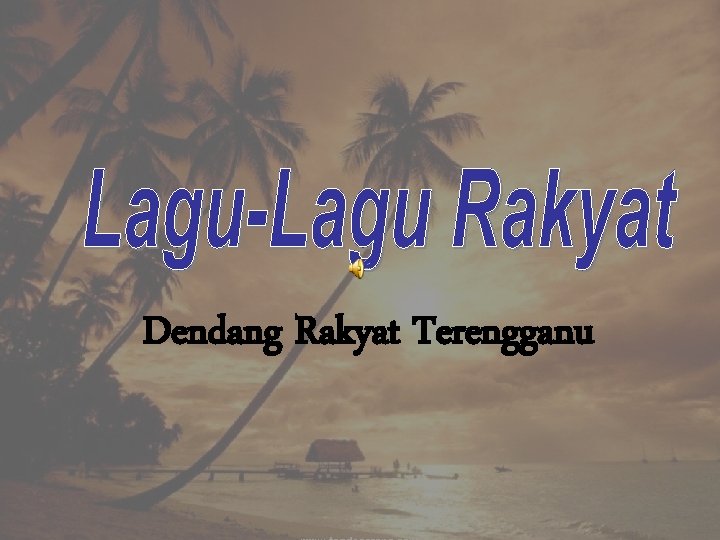Dendang Rakyat Terengganu 