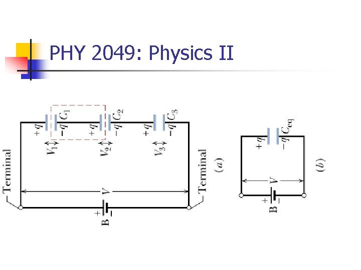 PHY 2049: Physics II 