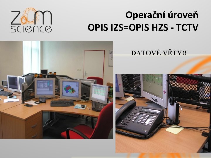 Operační úroveň OPIS IZS=OPIS HZS - TCTV DATOVÉ VĚTY!! 