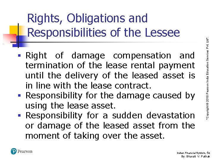 § Right of damage compensation and termination of the lease rental payment until the
