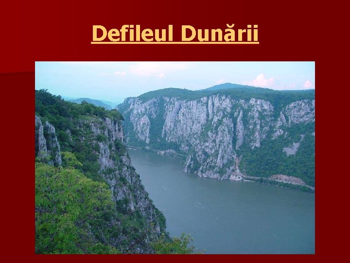 Defileul Dunării 