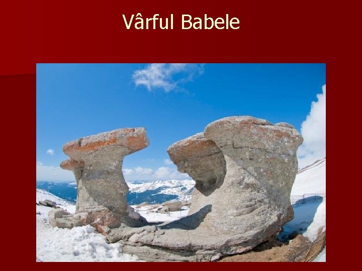 Vârful Babele 