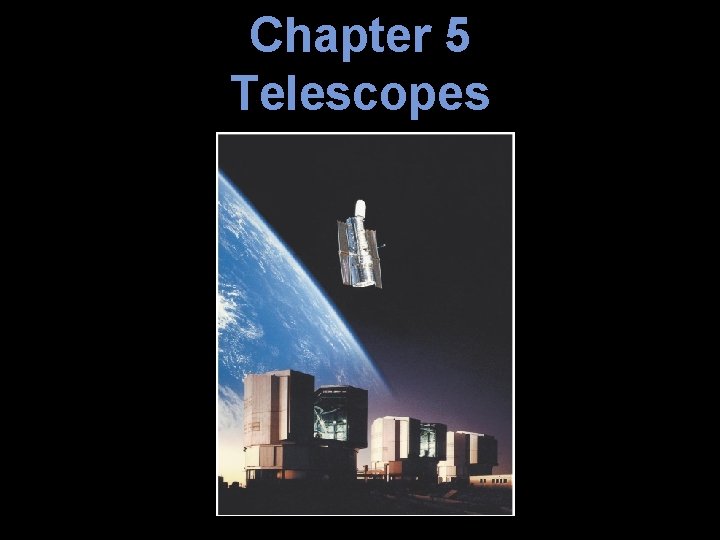 Chapter 5 Telescopes Units of Chapter 5 5