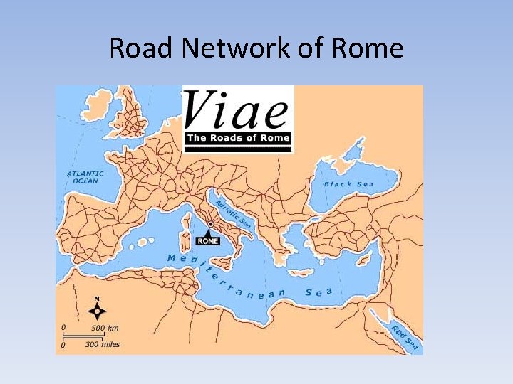 Road Network of Rome 