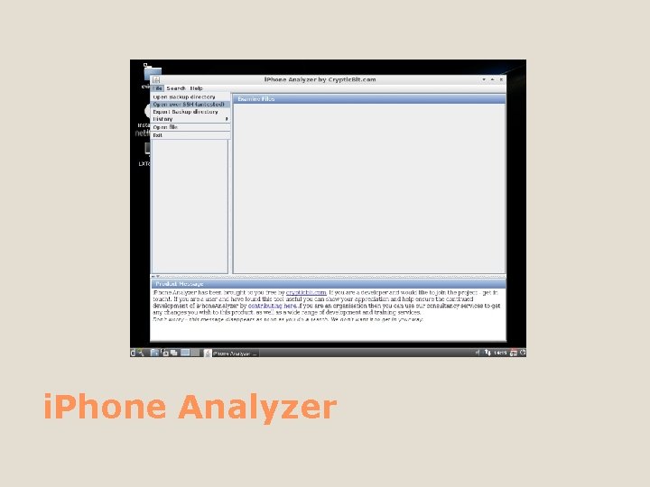 i. Phone Analyzer 