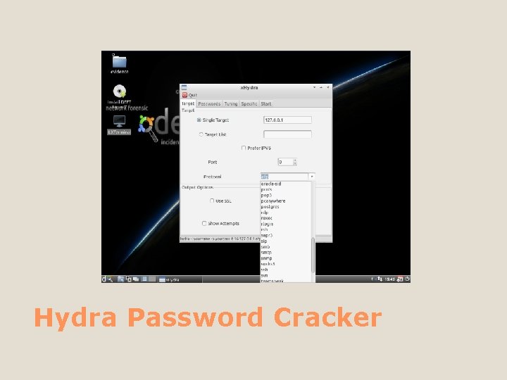 Hydra Password Cracker 