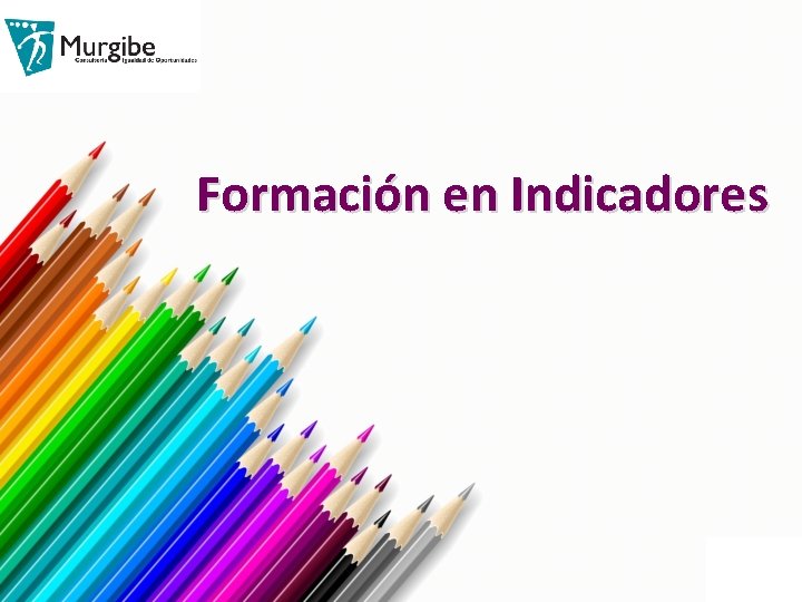 Formación en Indicadores 