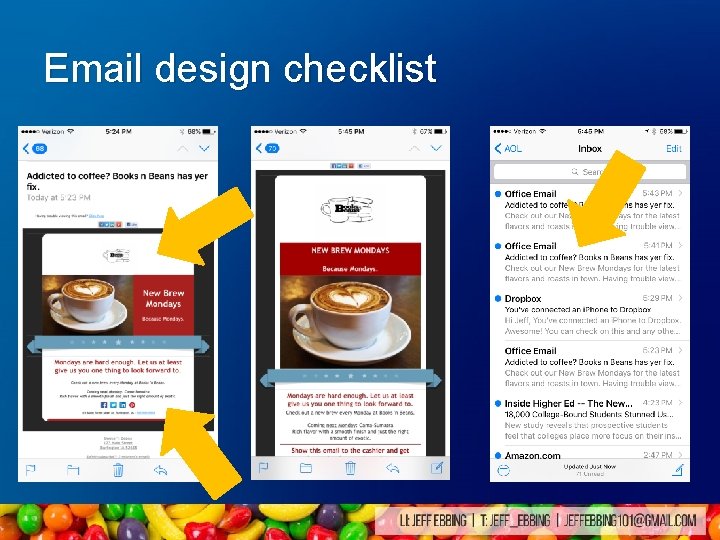 Email design checklist Email design checklist