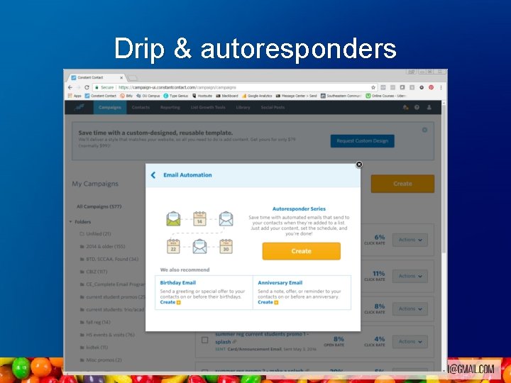 Drip & autoresponders Drip & autoresponders