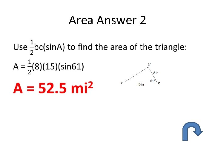 Area Answer 2 • 