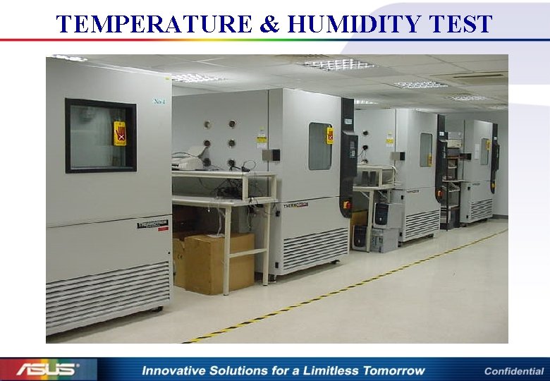 TEMPERATURE & HUMIDITY TEST 