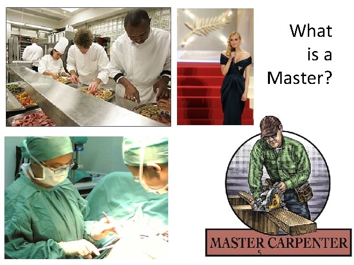 What is a Master? 5 