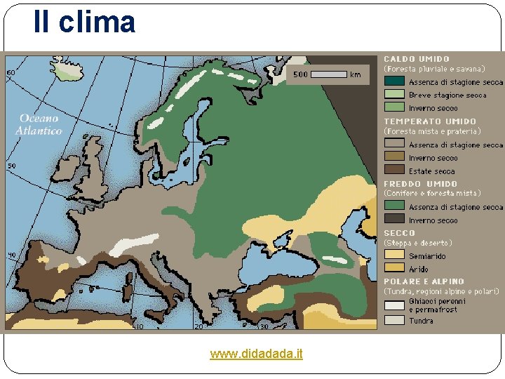 Il clima www. didadada. it 