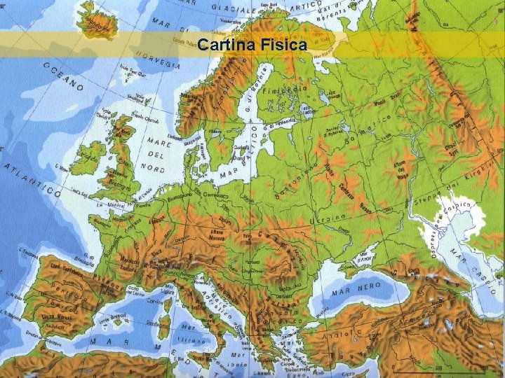 Cartina Fisica 