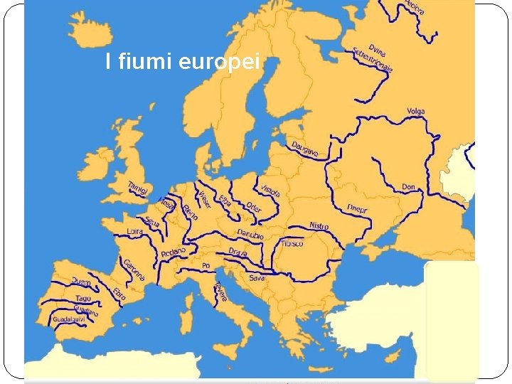 I fiumi europei 