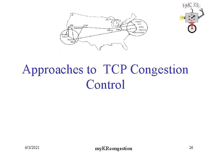 Approaches to TCP Congestion Control 6/3/2021 my. KRcongestion 26 