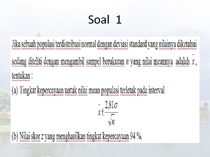 Soal 1 