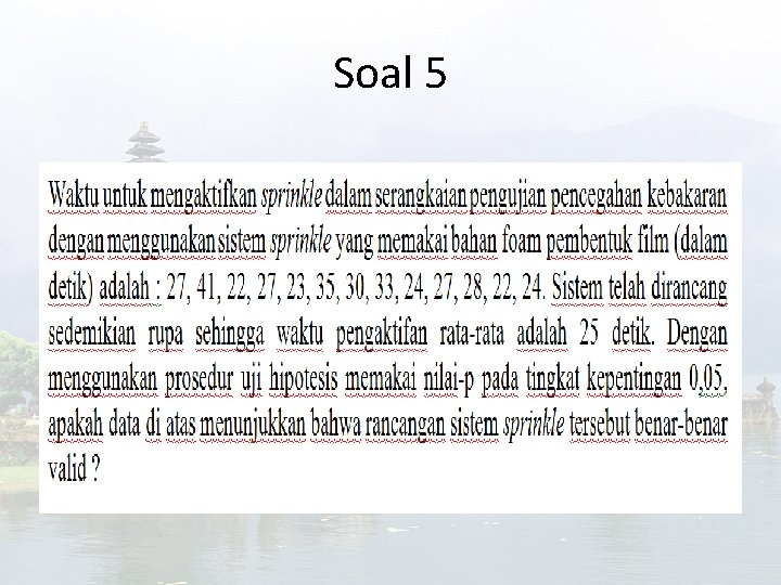 Soal 5 