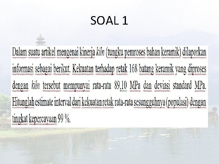 SOAL 1 