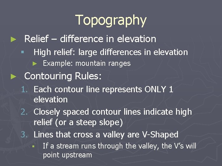 Relief In Geo Mapping Earth Science Mapping Maps graphic representation of