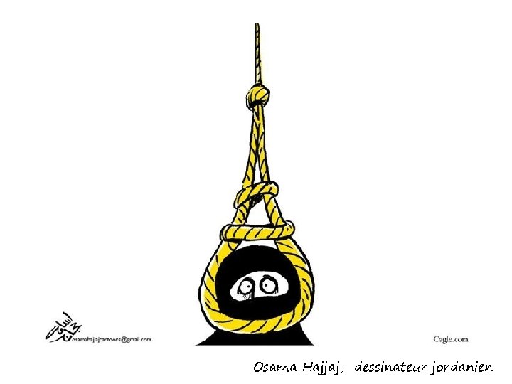 Osama Hajjaj, dessinateur jordanien 