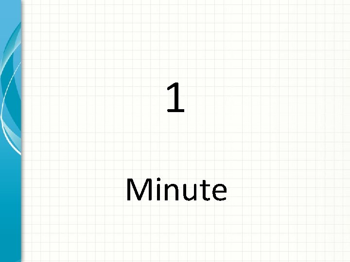 1 Minute 