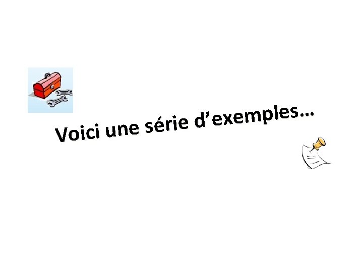 … s e l p m e x e ’ d e i r