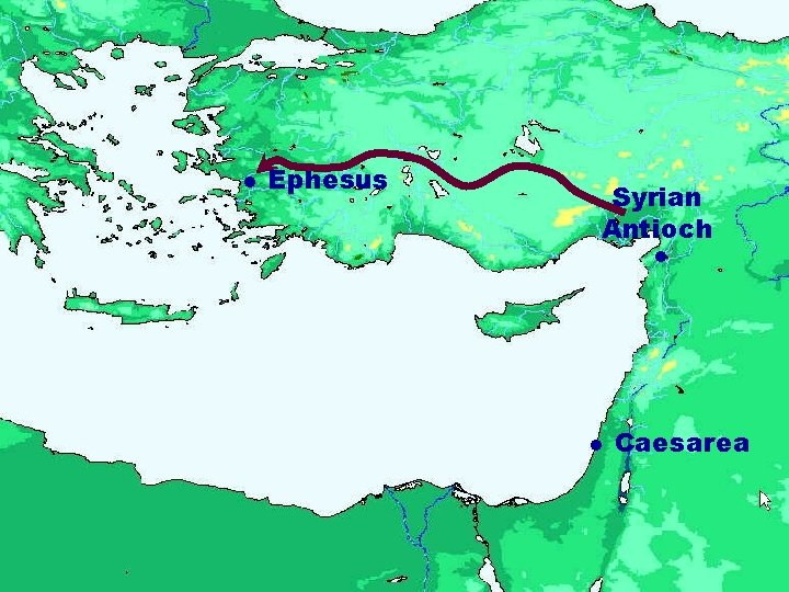 Ephesus Syrian Antioch Caesarea 