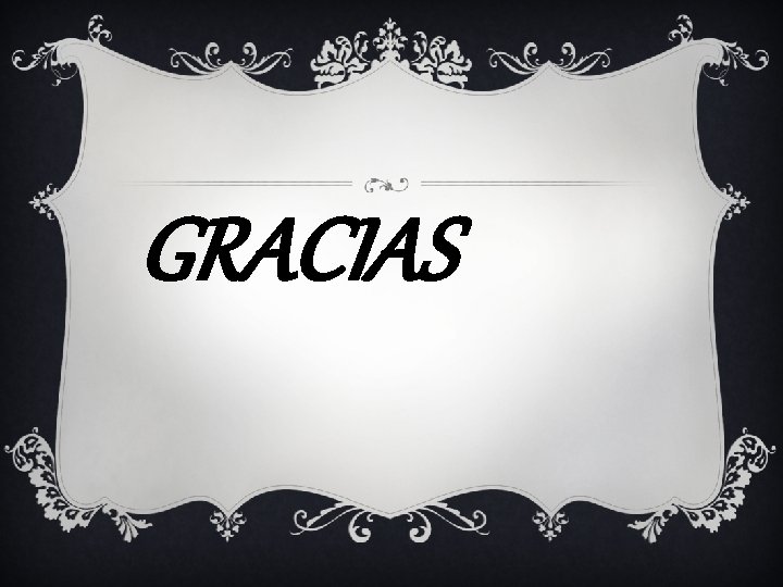 GRACIAS 