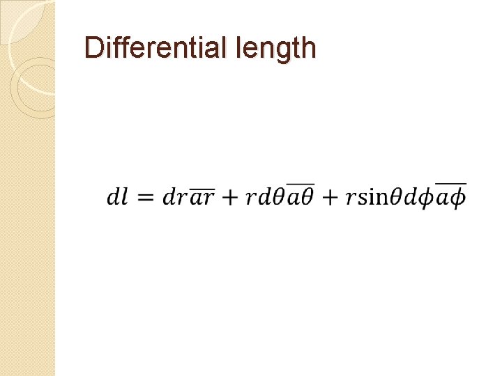 Differential length 