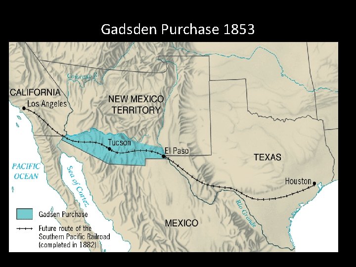 Gadsden Purchase 1853 