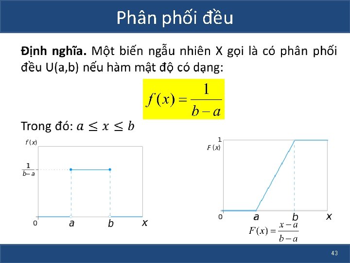 Phân phối đều • 43 